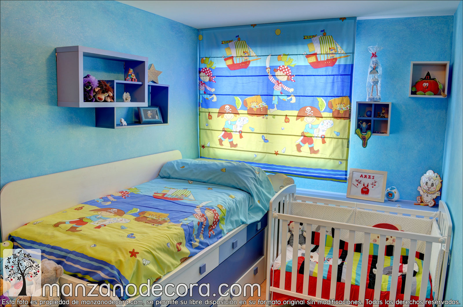 CORTINAS INFANTILES IDEAS para dormitorios infantiles